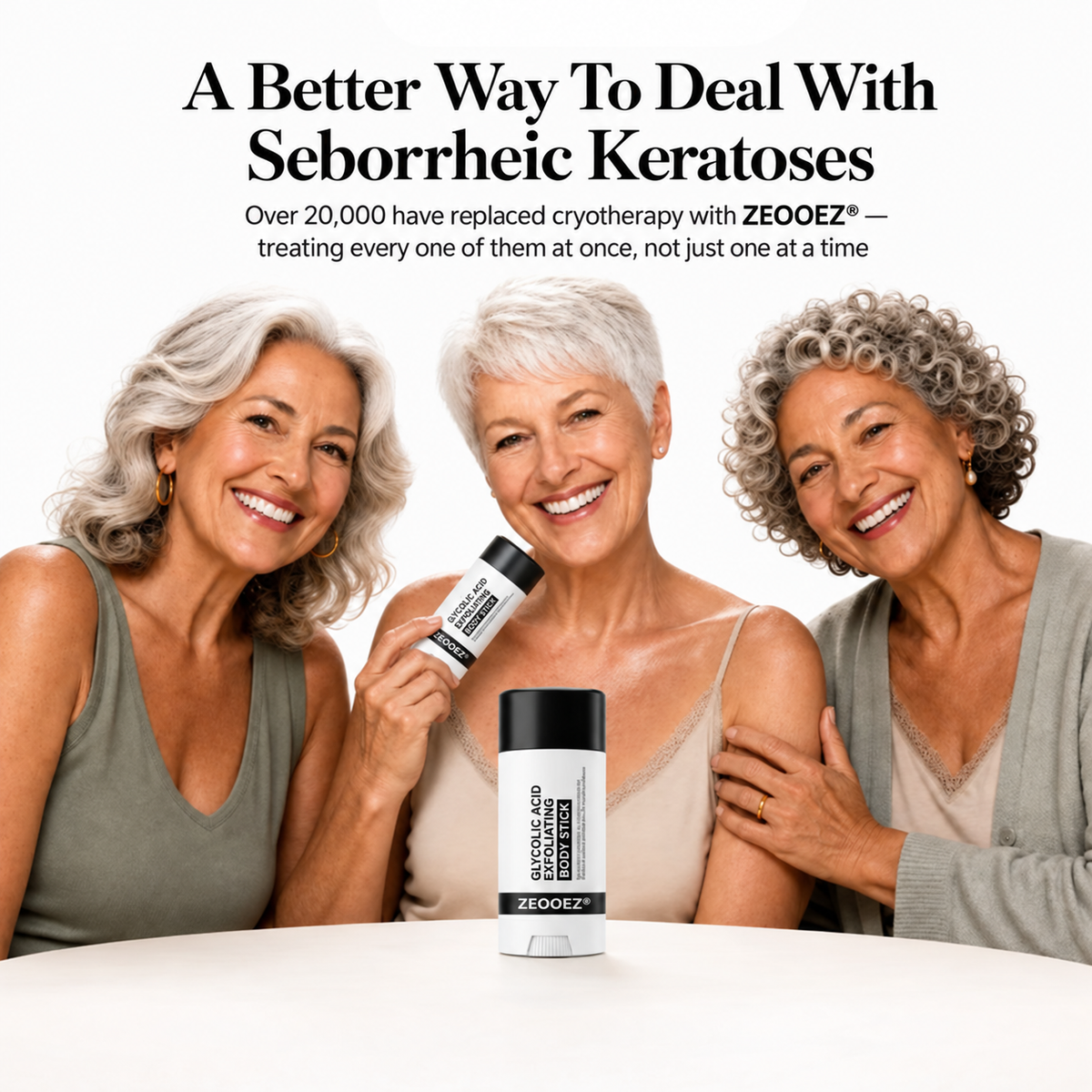 ZEOOEZ® Seborrheic Keratoses Glycolic Body Stick