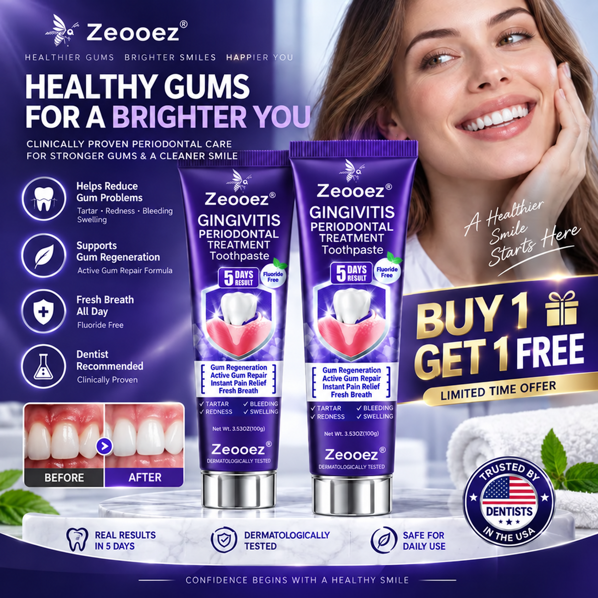Zeooez Bee VenomGingivitis
