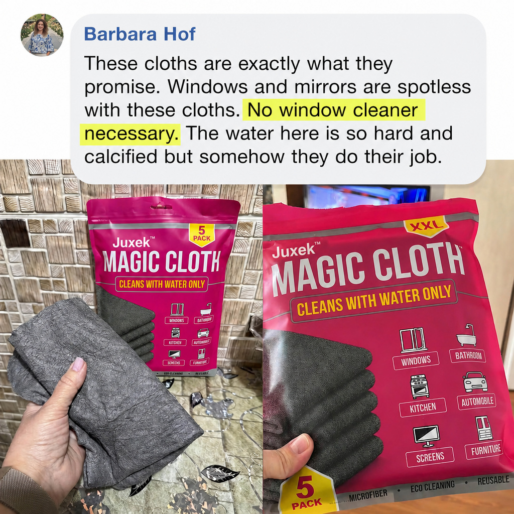 Magic Cleaning Cloth (5-Pack)