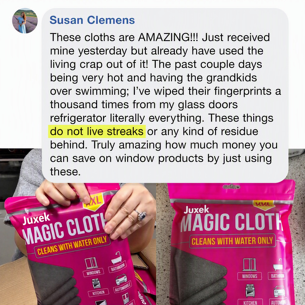 Magic Cleaning Cloth (5-Pack)