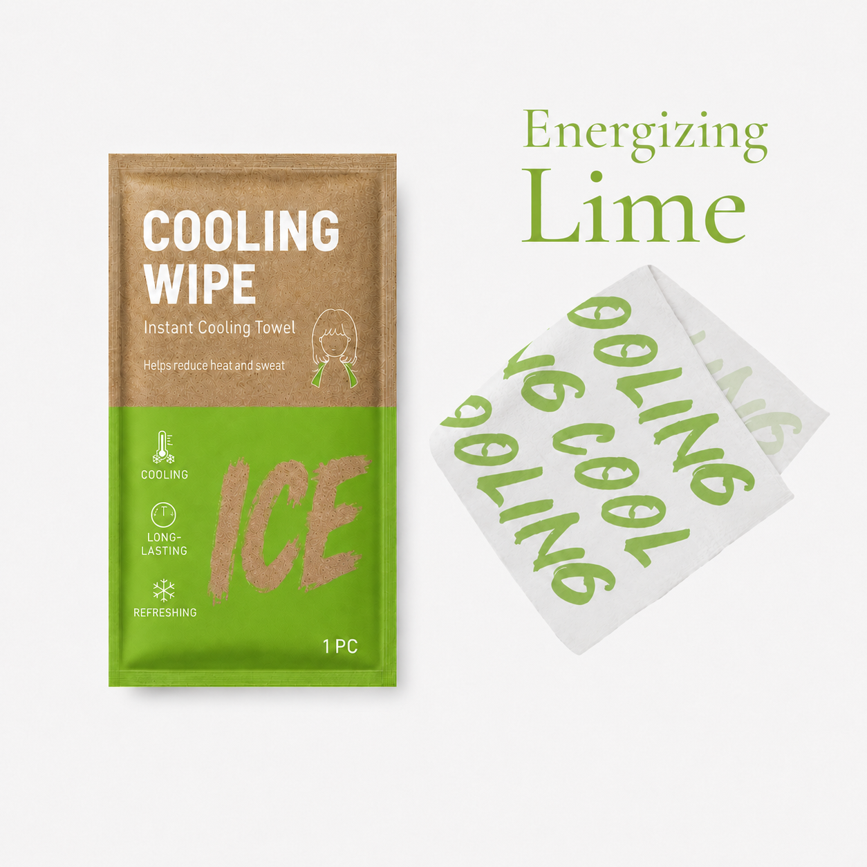 Instant Cooling Towel – Reusable Neck & Body Towel for Hot Weather