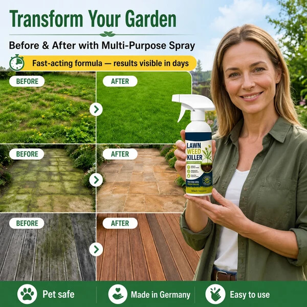 🔥[Easy and stress-free weeding in thegarden] Zeooez Herbicide for domestic use