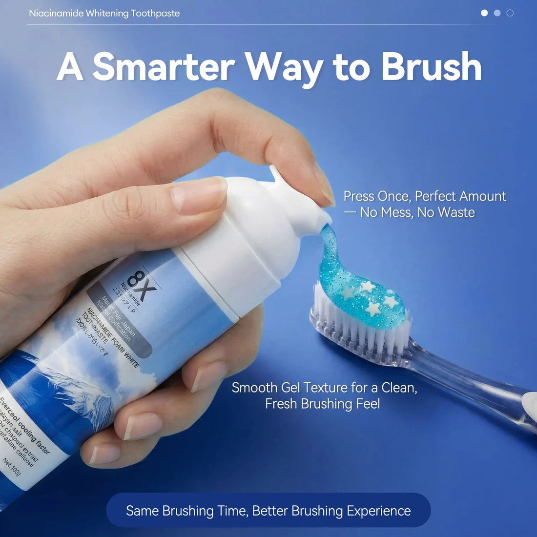 Dr.Juxek Niacinamide Foaming Whitening Toothpaste