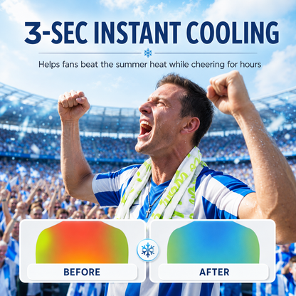 Instant Cooling Towel – Reusable Neck & Body Towel for Hot Weather