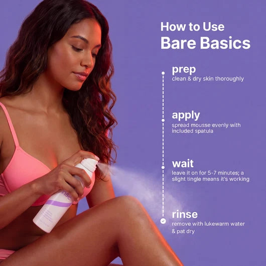 Zeooez Bikini Pain-Free Hair Removal Cream for Sensitive Skin