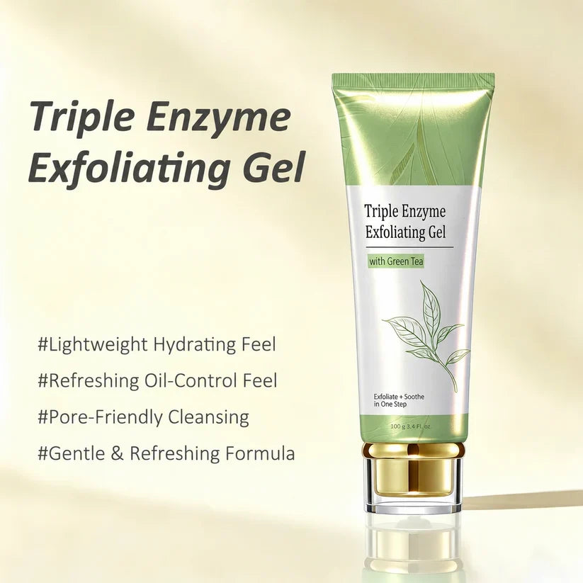 🔥Triple Enzyme Green Tea Exfoliating Aqua Peeling Gel