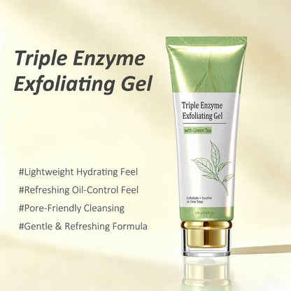 🔥Triple Enzyme Green Tea Exfoliating Aqua Peeling Gel