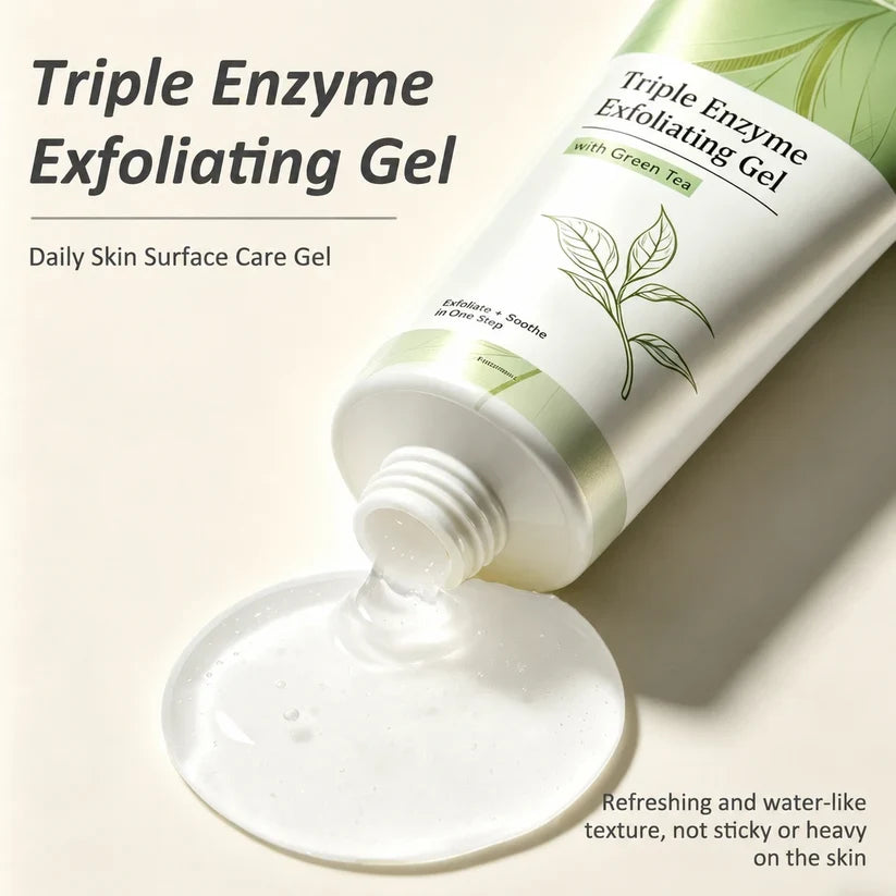 🔥Triple Enzyme Green Tea Exfoliating Aqua Peeling Gel