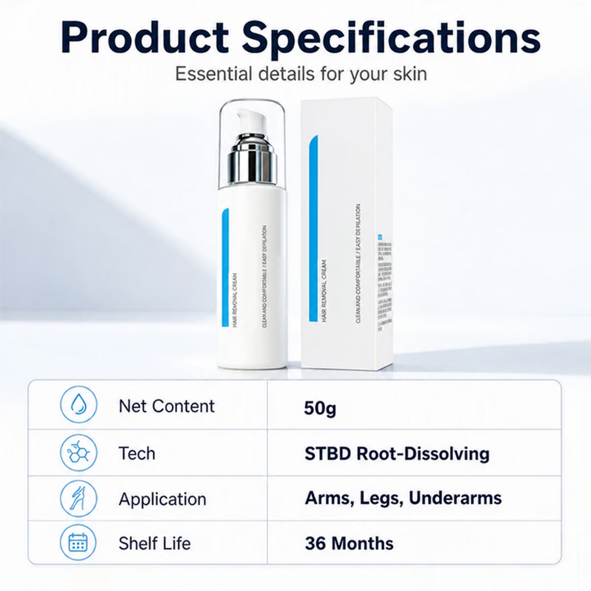 ✨Ice-Cooling Hair Removal Cream for Sensitive Skin