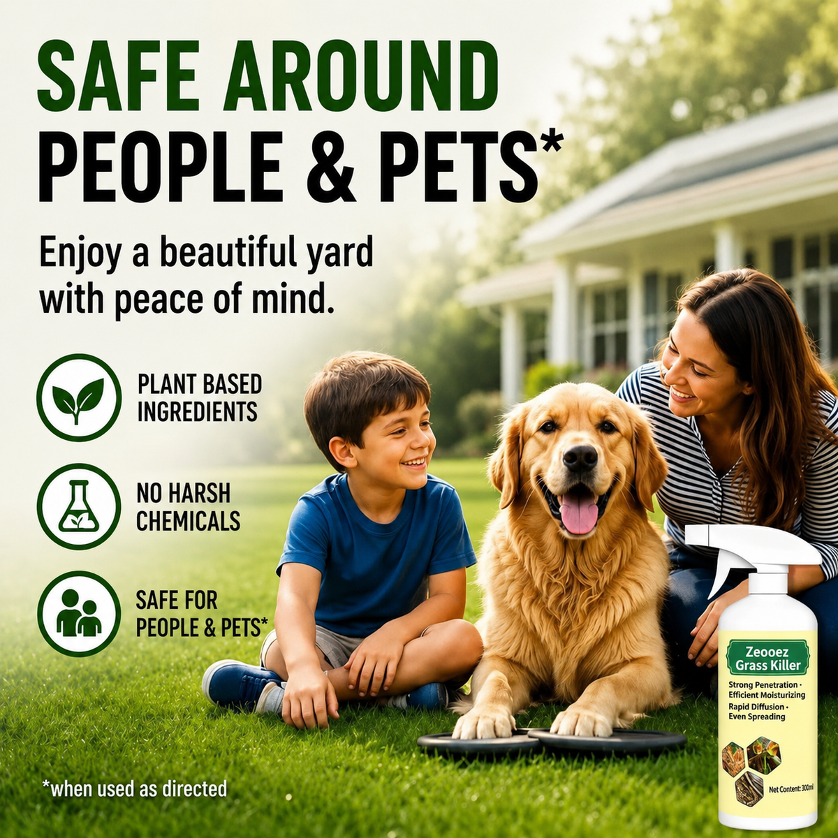 🔥 2026 SUMMER SALE · Zeooez Grass Killer Spray