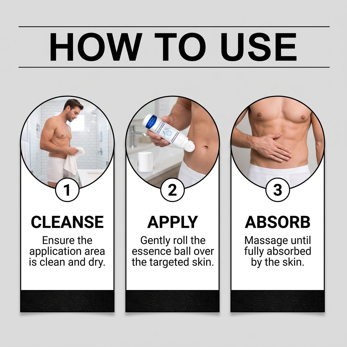 🔥 Limited Time 49% OFF – Men's Roll-On Serum