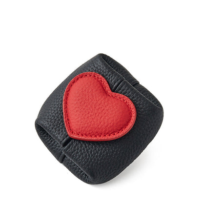 ❤️Mother's Day Pre-Sale Save 60% Off👛Top-Grain Leather Mini Wallet with a Hint of Heart💝