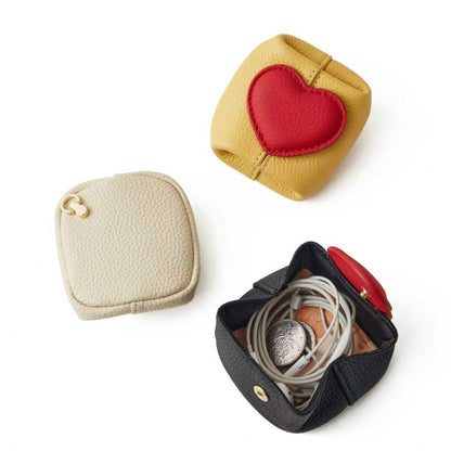 ❤️Mother's Day Pre-Sale Save 60% Off👛Top-Grain Leather Mini Wallet with a Hint of Heart💝