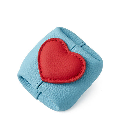❤️Mother's Day Pre-Sale Save 60% Off👛Top-Grain Leather Mini Wallet with a Hint of Heart💝