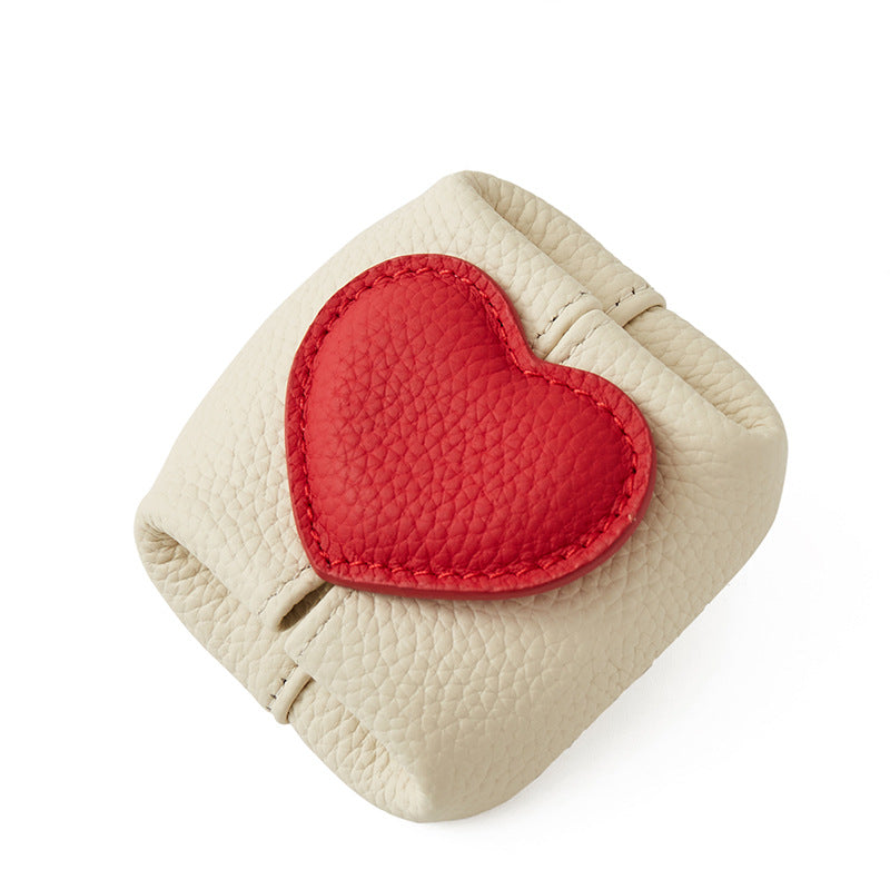 ❤️Mother's Day Pre-Sale Save 60% Off👛Top-Grain Leather Mini Wallet with a Hint of Heart💝