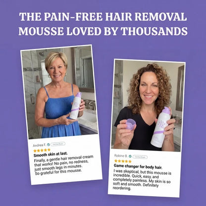 Zeooez Bikini Pain-Free Hair Removal Cream for Sensitive Skin