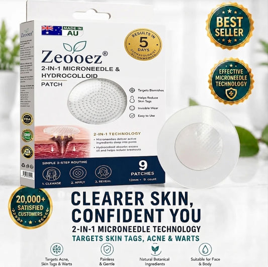 Zeooez 2-in-1OFFICIALBRANDMicroneedle & Hydrocolloid Patch