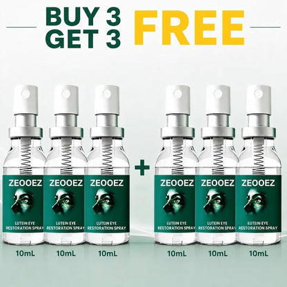 Zeooez Lutein Eye Spray,  Refreshing Eye Mist with Calendula, Lutein & Vitamin E, Contact Lens Friendly, 10 mL Each
