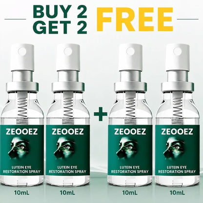 Zeooez Lutein Eye Spray,  Refreshing Eye Mist with Calendula, Lutein & Vitamin E, Contact Lens Friendly, 10 mL Each