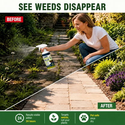 🔥[Easy and stress-free weeding in thegarden] Zeooez Herbicide for domestic use