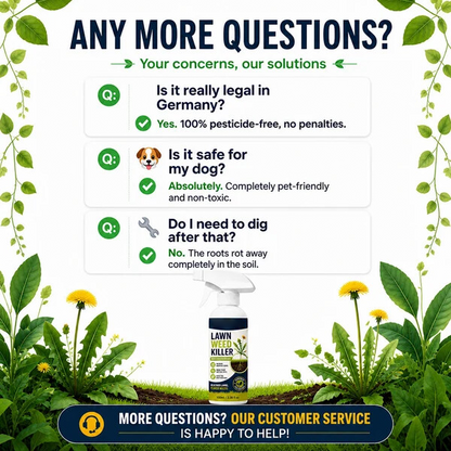 🔥[Easy and stress-free weeding in thegarden] Zeooez Herbicide for domestic use