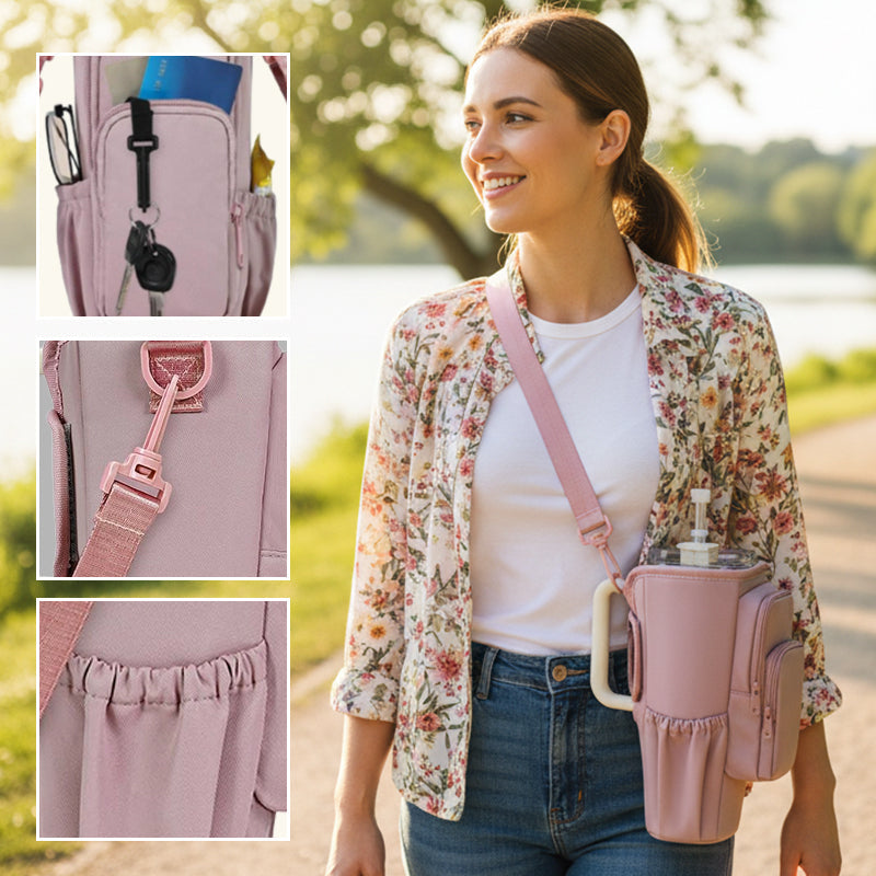 🎁Gift Idea Hot Sale 60% OFF🥤Large Capacity Portable Water Bottle Carrier