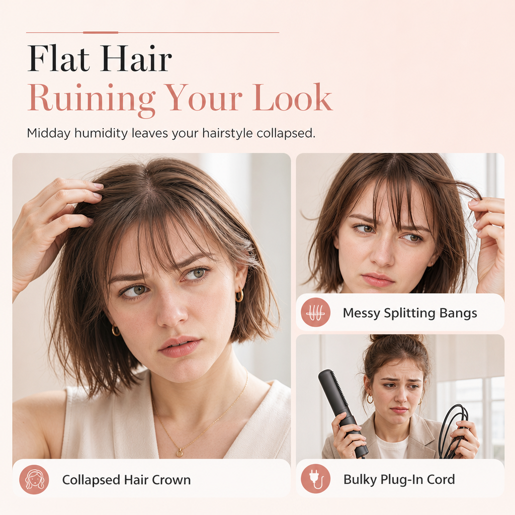 Mini Cordless Heated Styling Comb